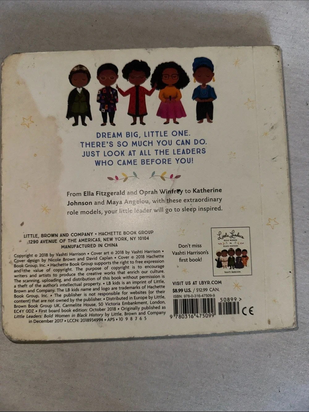 Vintage Collectible Dream Big, Little One Wall Art - Multicolor Book